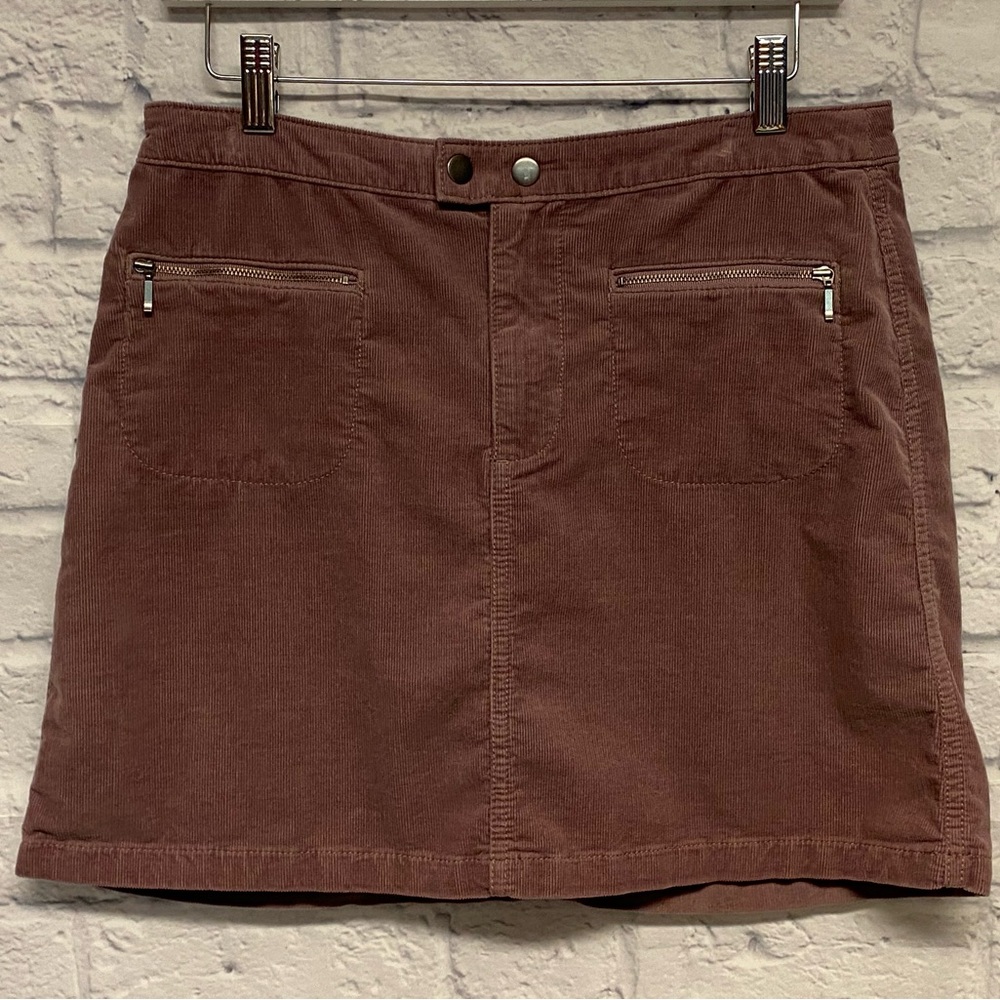 Mossimo Supply Co. Purple Corduroy Mini Skirt Size 6